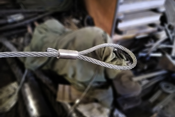 壓制鋼絲繩索具繩套 壓制鋼絲繩索具繩套